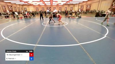 125 lbs Quarterfinal - Weston Baumgartner, Md vs Blake Patrick, Ny