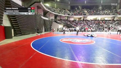 215-5A Champ. Round 1 - Enrique Perez, River Ridge vs Erjon Preniqi, Loganville HS