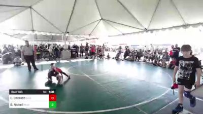 69 lbs Semifinal - Eli Lovasco, Savage House WC vs Broox Nickell, NexGen RTC