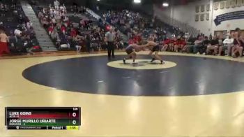 126 lbs Finals (2 Team) - Luke Goins, Alta vs Jorge Murillo Uriarte, Durango