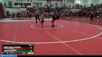 138 lbs 5th Place Match - Diego Mejia Moreno, Wahlert, Dubuque vs Jaxson Morris, Iowa City, Liberty