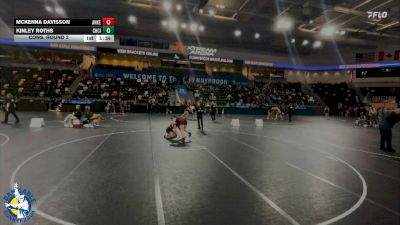 140 lbs Cons. Round 2 - Mckenna Davisson, Ankeny vs Kinley Roths, Charles City