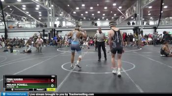 152 lbs Round 6 (10 Team) - Finn Hanna, TWC vs Mikaya Powell, Patriots
