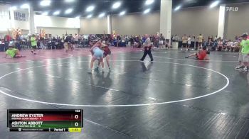 132 lbs Round 4 (6 Team) - Andrew Eyster, Indiana Goon Squad vs Ashton Abbott, Team Nauman Blue