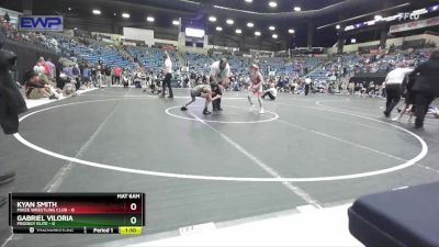 80 lbs Quarterfinal - Kyan Smith, Maize Wrestling Club vs Gabriel Viloria, Prodigy Elite