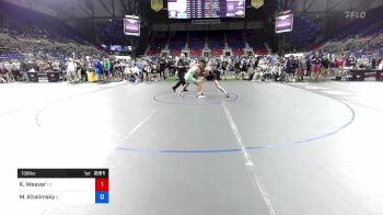 138 lbs Rnd Of 128 - Keagan Weaver, Utah vs Maddox Khalimsky, Illinois