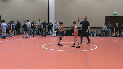 78 lbs 1st Place Match - Lucas Young, Creek Style Wrestling Club vs Joseph Rhodes, NOVA WC