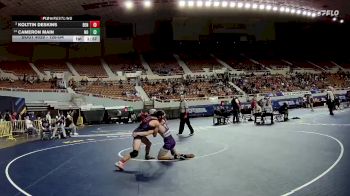 126-D4 Champ. Round 1 - Kolttin Deskins, Benson vs Cameron Main, Northwest Christian High School