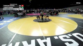 6A/5A Girls 110 Cons. Round 1 - Hailey Pygman, Crater Girls vs Rosalina Montes, Thurston Girls