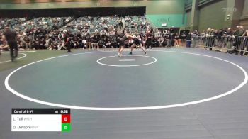 190 lbs Consi Of 8 #1 - Logan Tull, Wasatch vs Dominic Dotson, Poway