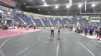 78 lbs Quarterfinal - Jonah Dusing, Black Fox Wr Ac vs Kambree Manning, Maize WC