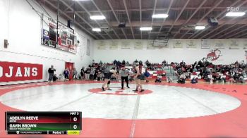 165 lbs Cons. Round 5 - Gavin Brown, Rocky Mountain vs Adeilyn Reeve, Boise