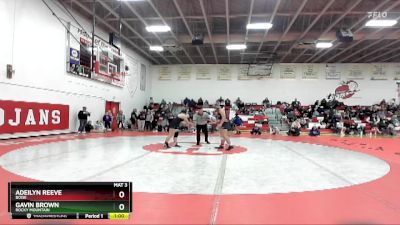 165 lbs Cons. Round 5 - Gavin Brown, Rocky Mountain vs Adeilyn Reeve, Boise