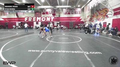 120 lbs Cons. Round 2 - Emanuel Rojas, Matilda Torres High School vs Ryan Rivera, Clovis