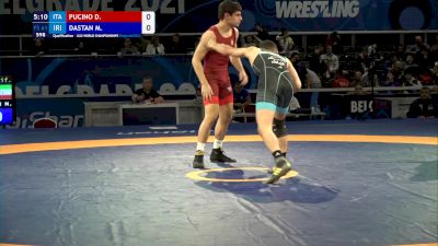 61 kg Qualif. - Daniel Pucino, Ita vs Majid Almas Dastan, Iri