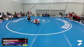 127 lbs Placement Matches (16 Team) - Madelyn Strohmayer, Minnesota Blue vs Vanessa Egorah, Texas Red