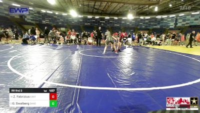 100 lbs Rr Rnd 3 - Zane Fabrizius, East Idaho Elite Wrestling Club vs Grady Swalberg, Sanderson Wrestling Academy