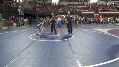 70/74 Round 1 - Ashlyn McCann, Heights Wrestling Club vs Austyn Tabbert, Shepherd Wrestling Club