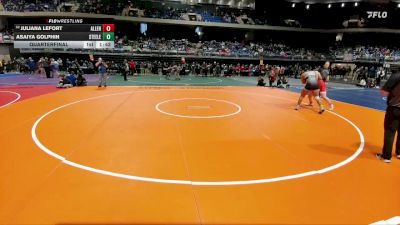 6A 185 lbs Quarterfinal - Juliana Lefort, Allen vs Asaiya Golphin, Cibolo Steele