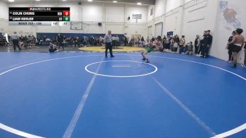 136 lbs Cons. Round 4 - Colin Chung, Menlo-Atherton vs Liam Kesler, Leigh