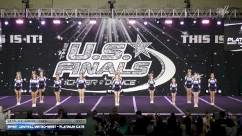 Spirit Central Metro-West - Platinum Cats [2026 L2.2 Junior - PREP Day 1] 2026 The U.S. Finals Worcester