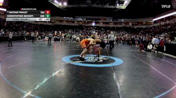 4A 172 lbs Cons. Round 1 - Nathan Fraley, Taos vs Christopher Becenti, Del Norte