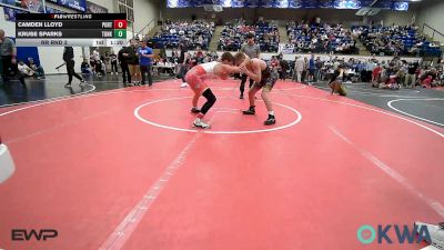 110 lbs Rr Rnd 3 - Camden Lloyd, Port City vs Kruse Sparks, Tonkawa Takedown Club