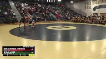 160 lbs Finals (2 Team) - Dylan Wood, Shadow Ridge vs Edgar Torres Marquez, Clark