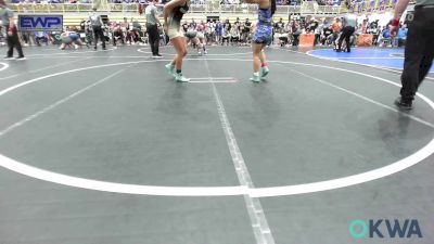 102 lbs Quarterfinal - Yareli Flores, Raw Wrestling Club vs Reyna Baeza, Woodward Youth Wrestling