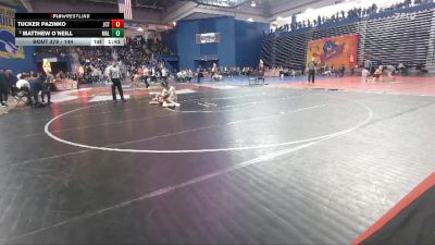 144 lbs Champ. Round 1 - Tucker Pazinko, Jackson Township vs Matthew O`Neill, Malvern Prep