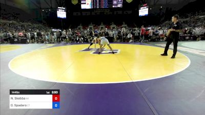 144 lbs Cons 64 #2 - Nolan Skebba, WI vs Dominick Spadaro, CT