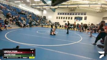 126 lbs Quarterfinal - Lincoln Young, Top Of The Rock Wrestling Club vs Hunter Boss, Jackson Hole Wrestling Club