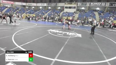 126 lbs Consi Of 8 #2 - Edward Hallberg, Mile High WC vs Julian Patrick, Gunnison