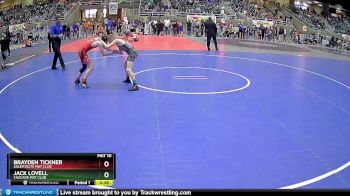 92 lbs Cons. Round 4 - Jack Lovell, Cascade Mat Club vs Brayden Tickner, Salem Elite Mat Club