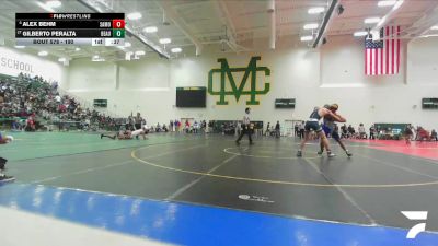 190 lbs Cons. Round 4 - Alex Behm, Santa Monica vs Gilberto Peralta, Beaumont