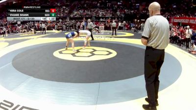 G-130 lbs Semifinal - Evanie Shank, G-Napoleon vs Kira Cole, G-Miami East