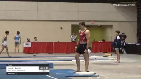 Justin Smith - Floor, Sun Country Gymnastics - 2021 USA Gymnastics Development Program National Championships