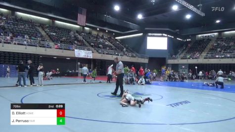 70 lbs Consi Of 8 #2 - Drew Elliott, Howell vs Jaxon Perruso, Fairfield