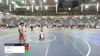 120 lbs Consi Of 16 #2 - Dylan Miller, Gladiator Wr Ac vs Jason Soto, Pueblo East