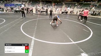 110-120 lbs Rr Rnd 5 - Noah Groom, Claremore Wrestling Club vs Hazen Crank, R.A.W.