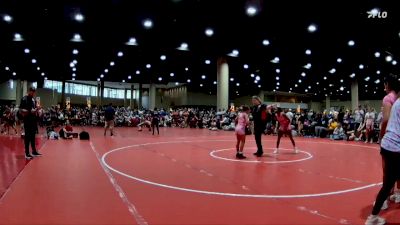 100 lbs Quarterfinals (8 Team) - Anjelah Jackson, BRAWL Pink vs Alyana Barreto, Intergalactic Angels