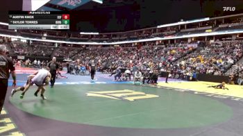 132-2A Champ. Round 1 - Austin Knox, Sedgwick County/Fleming vs Taylor Torres, Walsenburg Jr/Sr High School