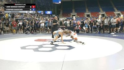 106 lbs Quarters - Amir Newman-Winfrey, Iowa vs Stephen Bagocius, New Jersey
