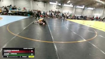 106 lbs Champ. Round 1 - Daniel Jordan, Bennett vs Camron Naranjo, Pueblo East