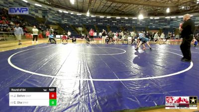 120 lbs Round Of 64 - Johnny Behm, East Idaho Elite Wrestling Club vs Carson Ota, Spartan Mat Club