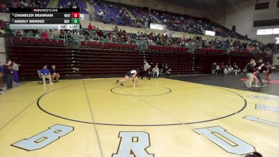 115 lbs Consi Of 4 - Chandler Branham, White Knoll vs Angely Mendez, May River