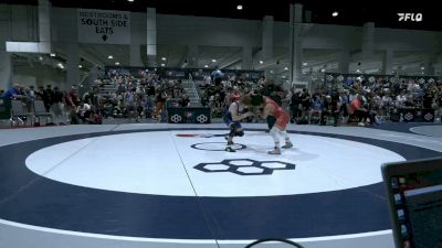 57 kg Champ. Rd Of 128 - Cristian Cruz, Live Oak Wrestling Club SC vs Cash Wiley, Position Wrestling Club