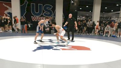 63 kg Cons. Rd Of 16 - Anthony Santana, NMU-National Training Center vs Kenton Cooke, Jackrabbit Wrestling Club