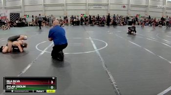 96 lbs Round 8 (10 Team) - Dylan Osolin, Lake WC vs Isla Silva, SHWA