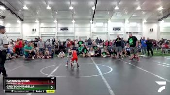 40 lbs Round 1 (6 Team) - Easton Sanders, Contenders WA vs Greyson Mirabella, The Goon Squad